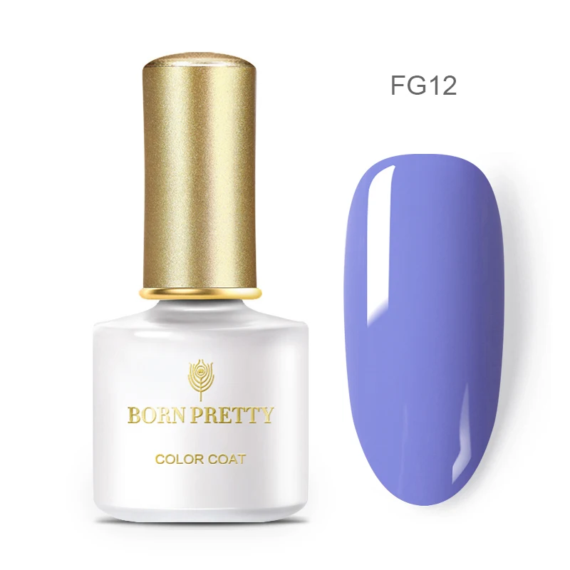 BORN PRETTY 6ml Gel Nail Polish Glow In The UV Light UV Neon Nail Gel Polish for Nail Fluorescent Gel Varnish Need Matt Top Coat - Цвет: BP-FG12