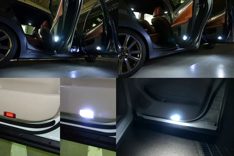 Без ошибок для Toyota Alphard Avalon Aurion Camry Crown Corrolla Prius Highlander Led подсветсветильник боковой
