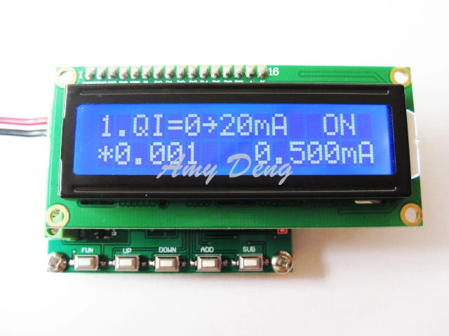 

The new version of 4-20mA / 0-10V current and voltage signal generator PWM s ignal g enerator Transmitter