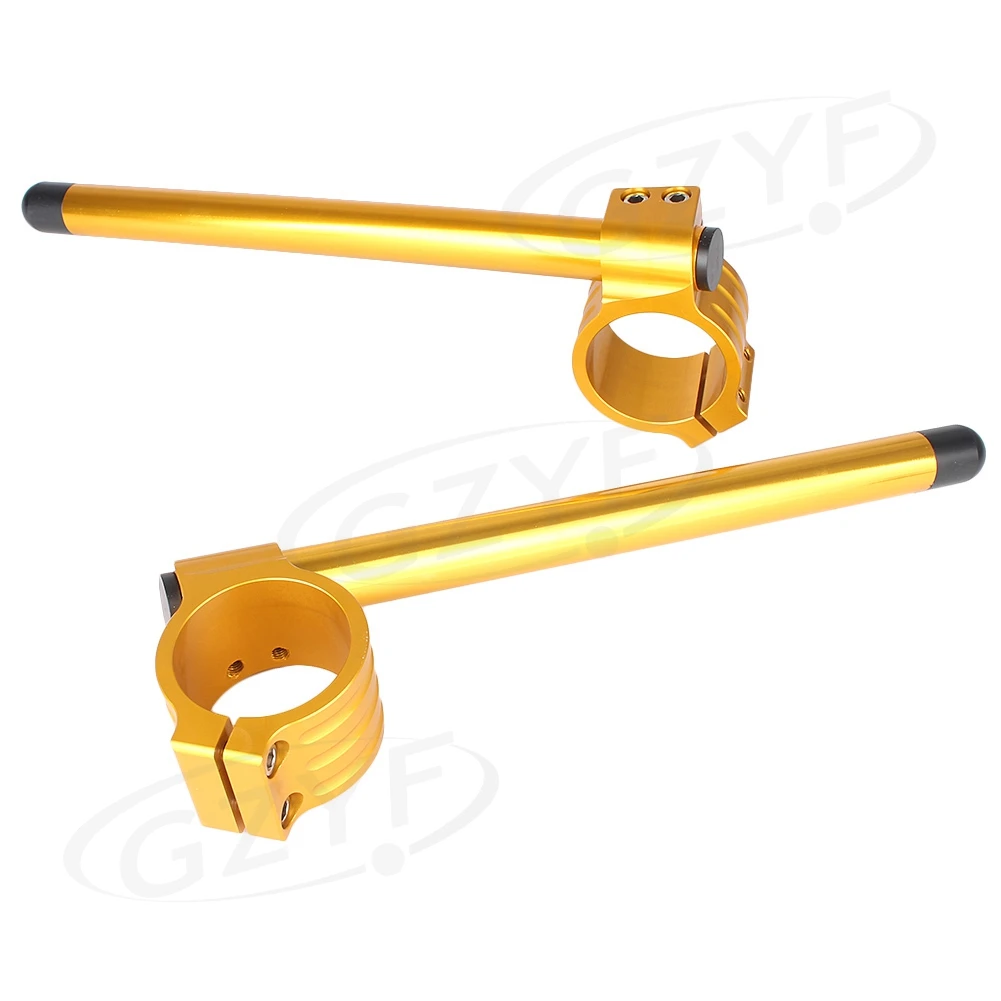 GZYF Racer 50 мм 51 53 52 55 Клип Ons Clipon Fork Руль Ручка Бар Рычаг|Ручки для мотоциклов| |