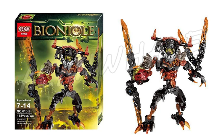 Модель Bionicle Hero Ekimu 4 типа: маска лава Storm Quake Beast строительные блоки кирпичи детские