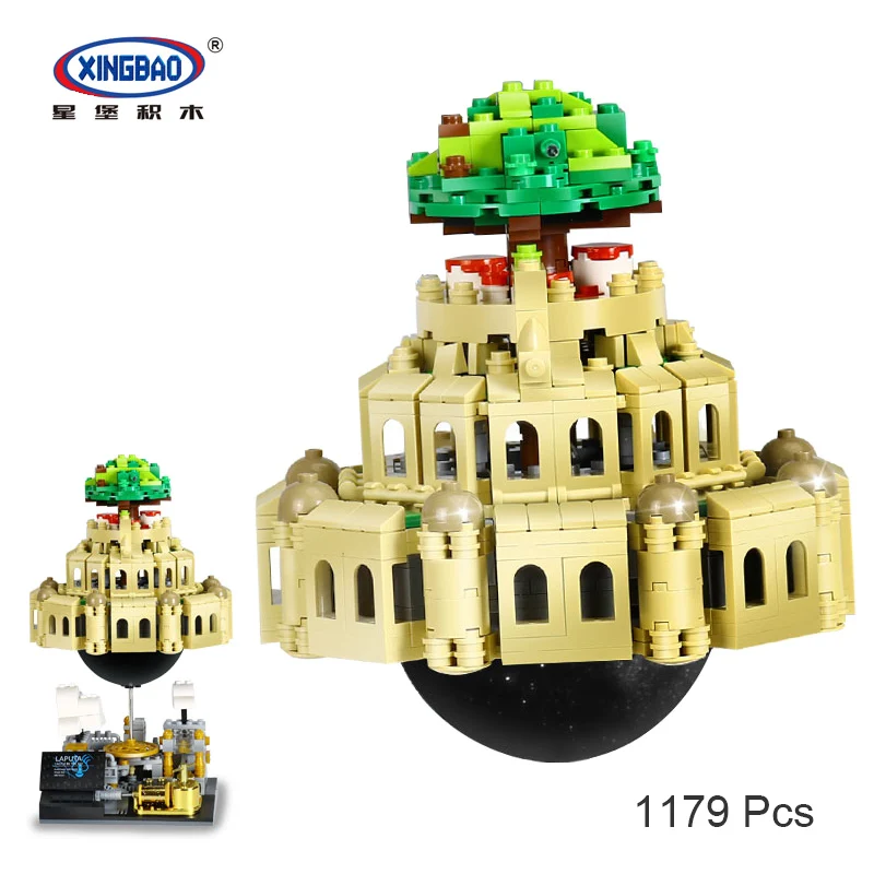 

XingBao 05001 Hanging Garden of Babylon Block Genuine Creative MOC Series Set Educational Building Blocks Bricks Model 1179 Pcs