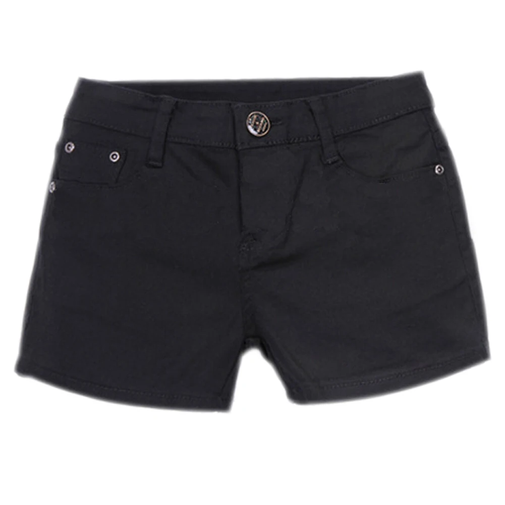 SYB 2016 NEW Summer Denim Shorts Slim Fit Candy Color Short Pants Short
