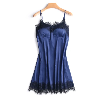 Ночная рубашка женская шелковая ночная рубашка|sleeveless nightgowns|nightgowns silksilk nightgowns |