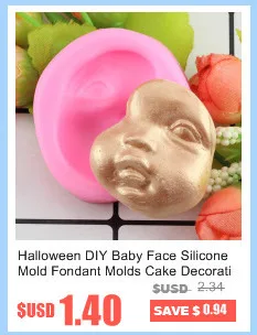 3D Baby Face Силиконовая Форма Sugarcraft Инструменты для украшения тортов из мастики Полимерная глина шоколадные конфеты форма для мастики формы для мыла и глины