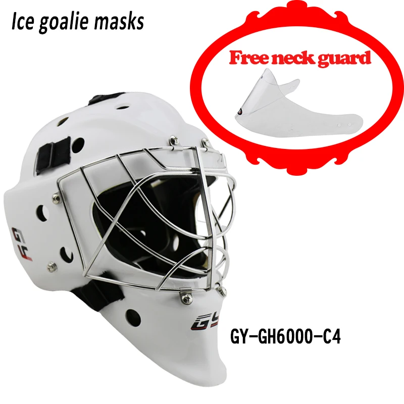 New Goalie Face Mask Cat Eye Hockey Helmet with Cage for Goalkeeper and