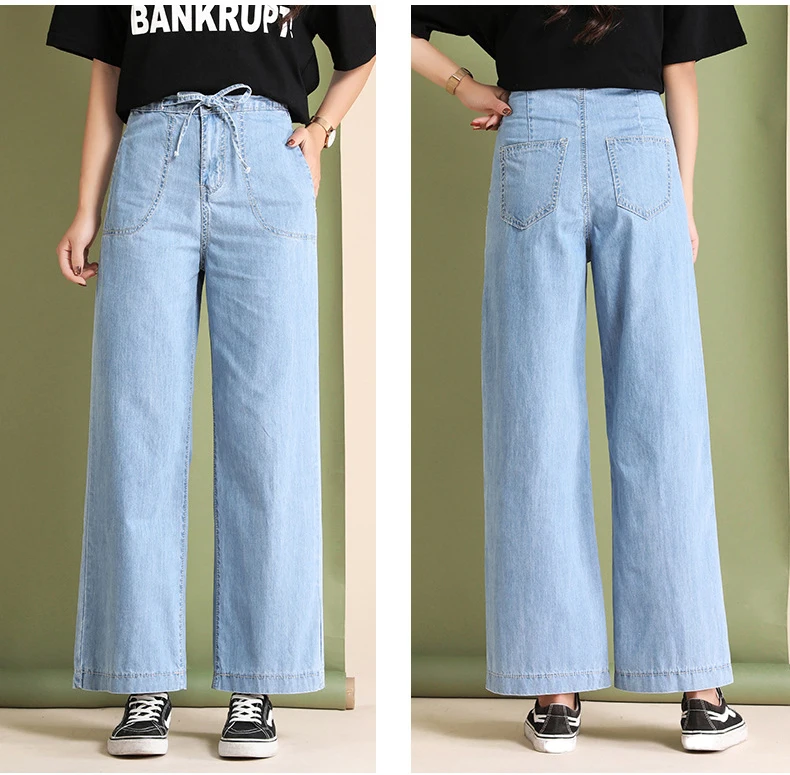 Новинка 2018, летние брюки, женские джинсы-бойфренды для женщин, джинсовые штаны для мам, широкие джинсы с высокой талией, женские джинсы Mujer