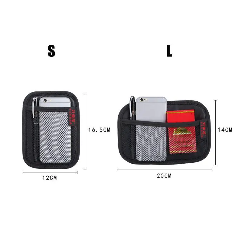 Car Storage Net Bag Pocket Organizer Interior Accessories for Car Organizer Auto Accessories Travel Pocket Bag Network Black