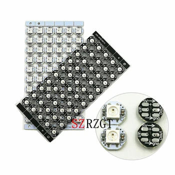 

100pcs WS2811 IC Built-in WS2812B ws2812 2812 LED chips With Heatsink (10mm*3mm) 5050 SMD RGB DC5V