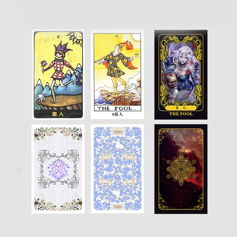 

78 PCS/Set Cards Tarot Board Game Mysterious/Constellation/Collection Tarot Chinese/English Edition