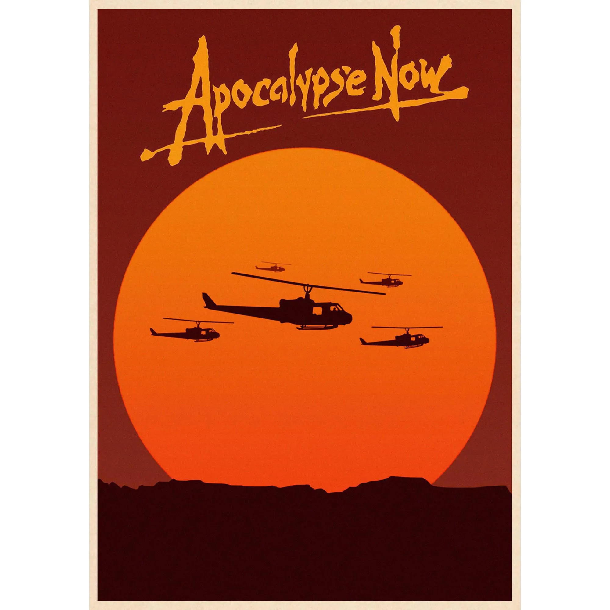 Фильм «Apocalypse Now», украшение для домашнего интерьера, крафт-фильм, плакат, рисунок, наклейки на стену 42*30 см