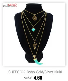 SHEEGIOR Boho винтажные браслеты с бирюзой для женщин мужчин Крест Дерево змея Сова ручной браслет с подвеской браслет модные украшения