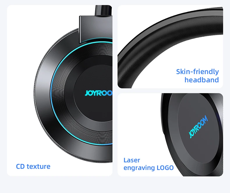 JOYROOM H16 Bluetooth наушники Smart Touch Управление гарнитура шокирующие басы звукопоглощающие наушники удобная одежда наушники
