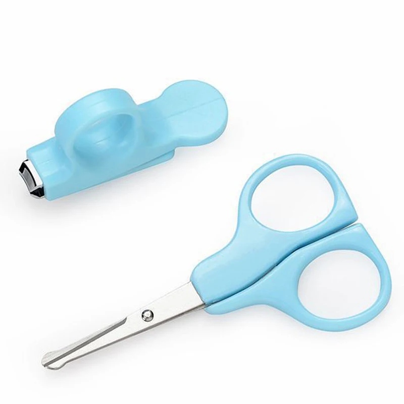 New Safety Toddler Infant Mini Baby Finger Nail Care Practical Clip Trimmer Convenient Daily Baby Accessories Set 2 Colors