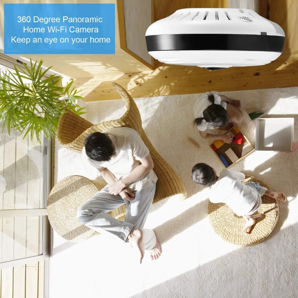 Kruiqi Home Security 960P IP Camera Wireless Smart WiFi Camera WI-FI Audio Record Surveillance Baby Monitor HD Mini CCTV Camera