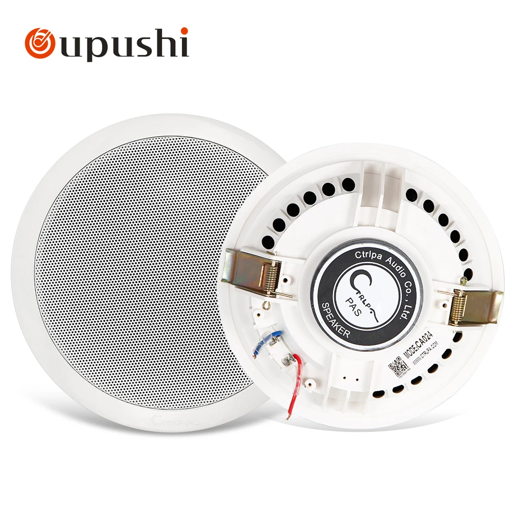 Комплект потолочных динамиков Oupushi A0 + CA024 5 10 Вт система PA Bluetooth усилитель