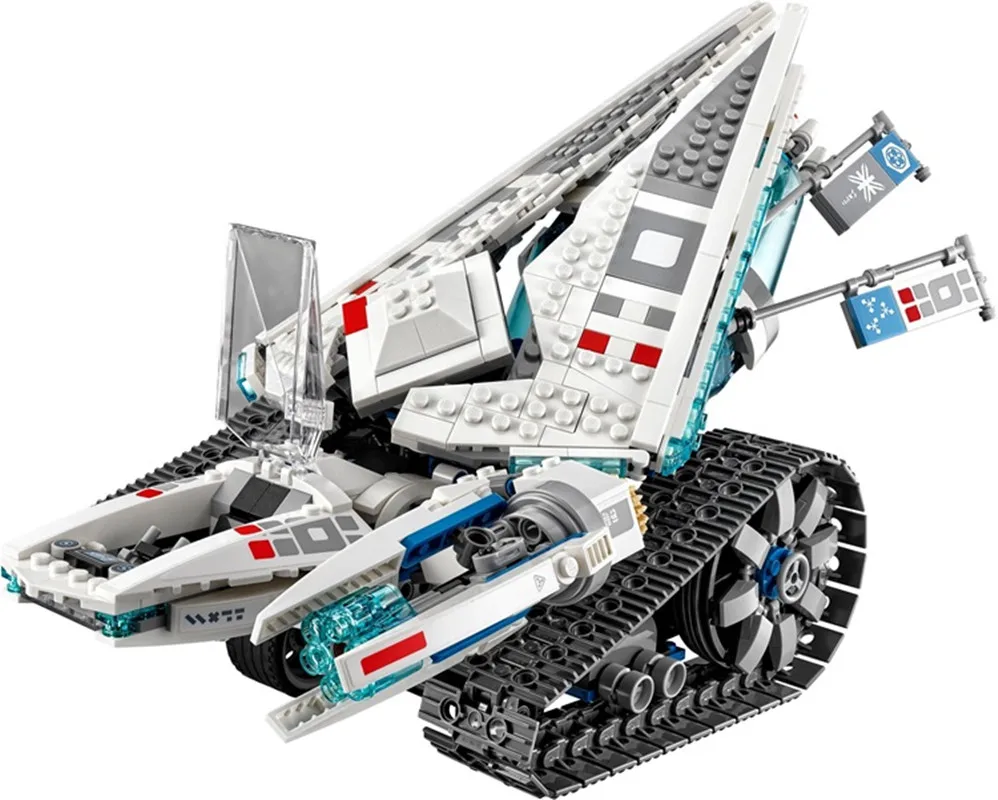 

LOZ Mirage Ninja Movie Series Ice Tank Model DIY Building Block Set Toy Children Compatiable with Legoingly Technic