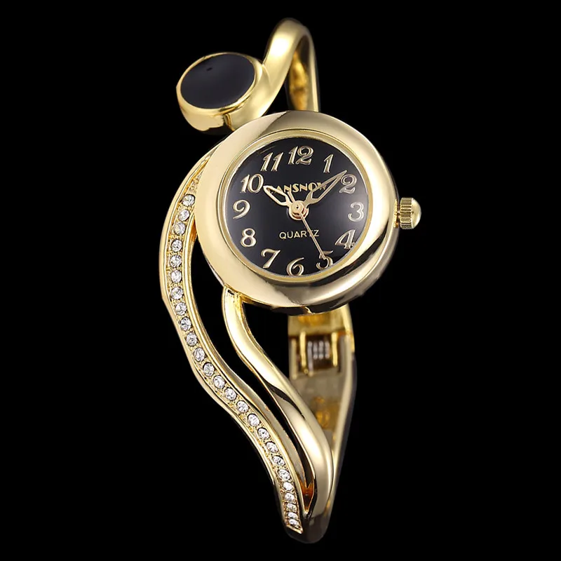2018 New Arrival Luxury Brand Ladies 18K Gold Crystal Unique Design Women Quartz Watch Cuff Bangle Clock Relojes Para Mujer 2018 New Arrival Luxury Brand Ladies 18K Gold Crystal Unique Design Women Quartz Watch Cuff Bangle Clock Relojes Para Mujer
