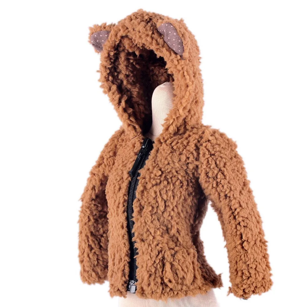 wamami 810 Brown Cuddly Coat Clothes outfit for MSD DZ AOD DOD 1 4 BJD