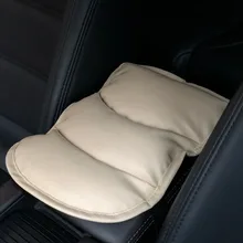 Universal Car Seat Cover Soft Leather Auto Center Armrest Console Box Armrest Seat Protective Pad Mat Car Arm Rest Top Cover Hot