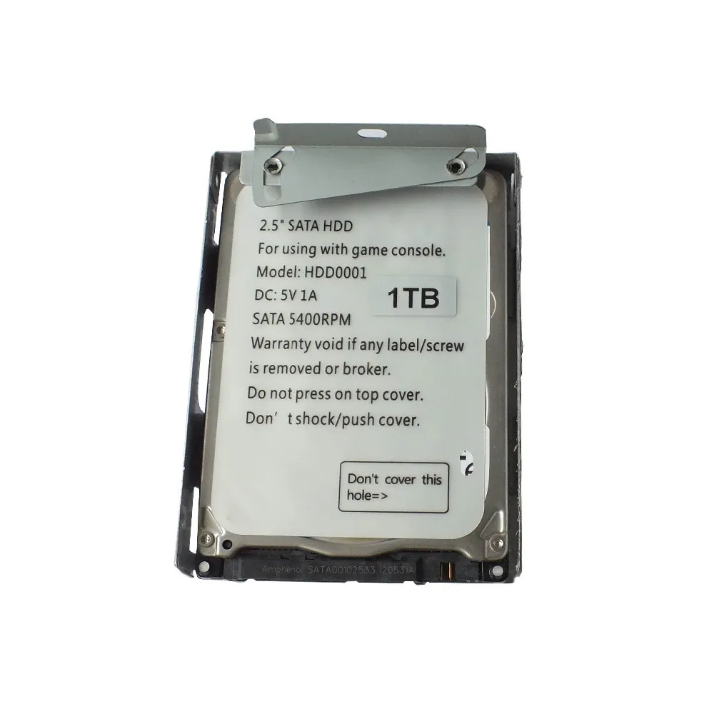 Жесткий диск 1000 ГБ 1 Тб HDD жесткий + кронштейн для Sony PS3 сверхтонкий с возможностью