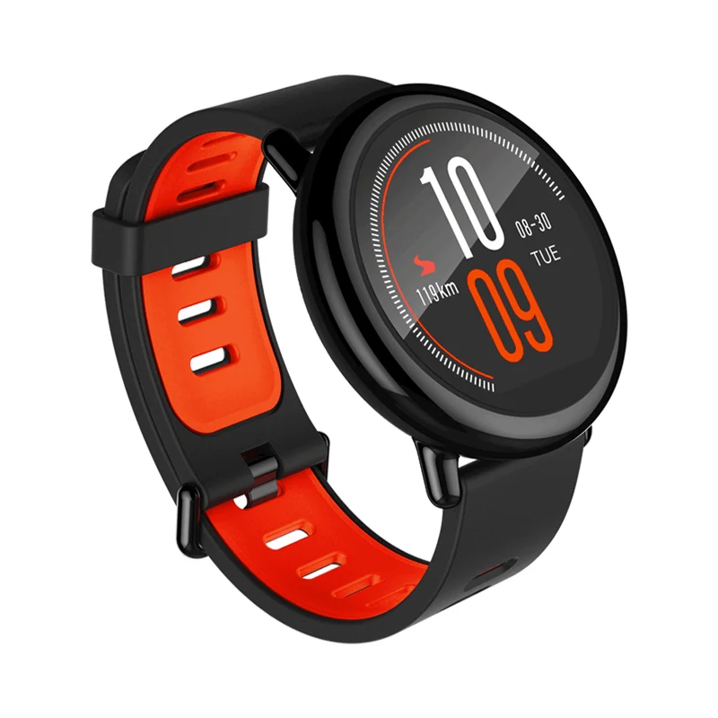 Смарт-часы Xiaomi Amazfit Pace(Bluetooth, GPS+ГЛОНАСС, подержка русского языка - Цвет: black