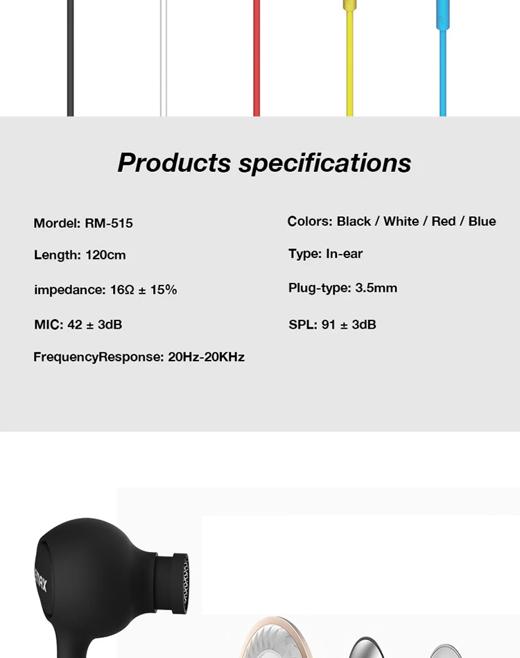 REMAX Earphone RM-515_02