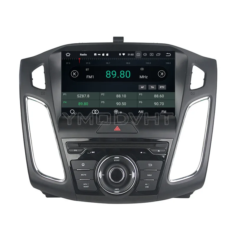 Discount YMODVHT 9inch Android 8.0 Octa Core PX5 4GB RAM 32GB ROM Car DVD Player Radio Stereo GPS for Ford Focus 2012 2013 2014 2015 2016 5