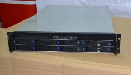 

2U2811 2U cabinet, 8 bit hot plug dial, 2U storage case, high definition storage case