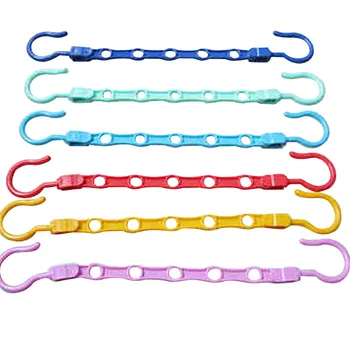 

Multi-function Magic Hangers Save Space Five Holes Wind and Non-slip Hangers Closet Hanger Clothes Hook Clothes Storage Rack