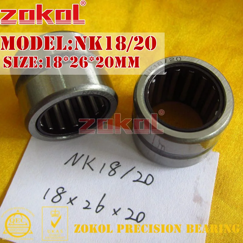 

ZOKOL bearing NK18/20 needle roller bearings with-out inner ring 18*26*20mm