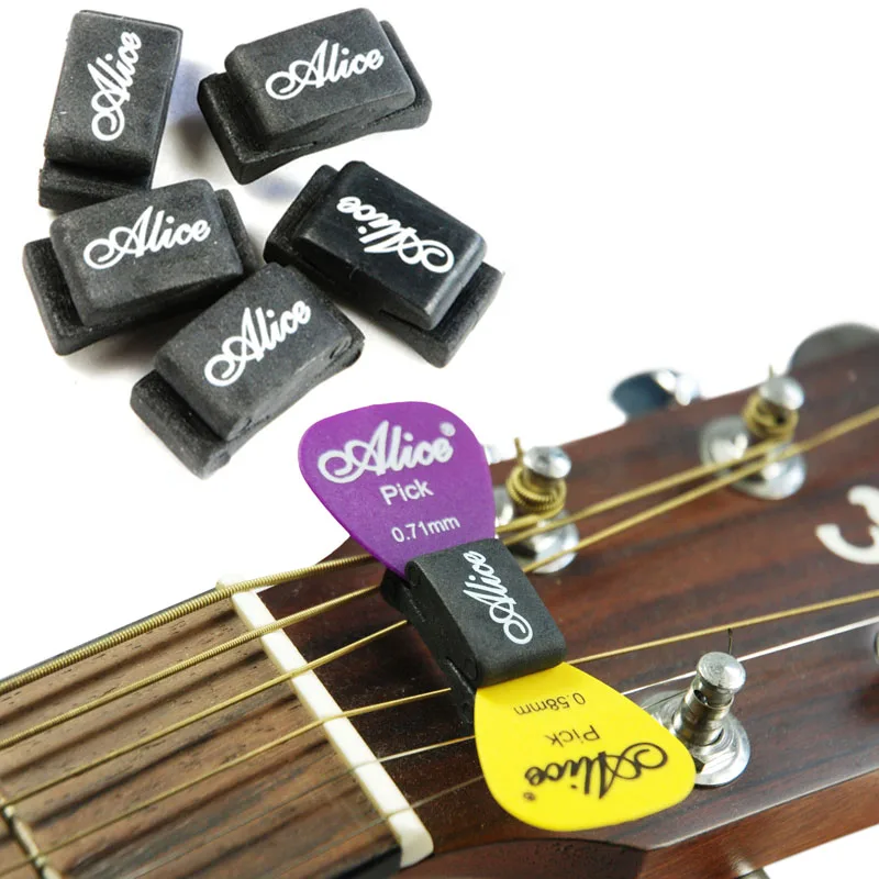 Aliexpress.com : Buy Alice 5pcs Guitar Picks Holder Black