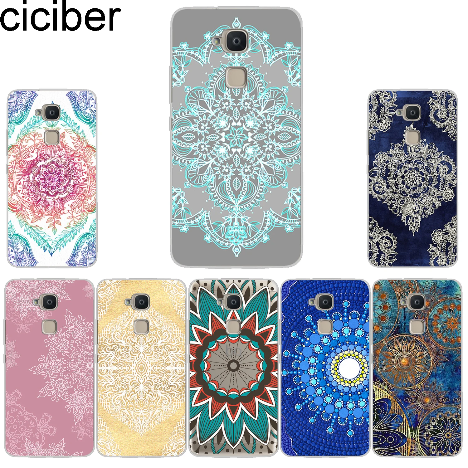 

ciciber Phone Case for BQ Aquaris X2 X Pro V VS U U2 Lite Plus Soft TPU Back Cover for Aquaris E5s 4.5 M5 M5.5 4.5 X5 Mandala