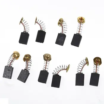 

5 Pairs CB408 13 x 9 x 6mm Power Tool Carbon Brushes for Makita