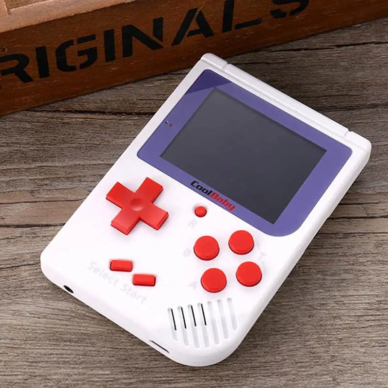 

Classic Handheld Game Console 2.0 Inch Color Screen Handheld Portable Retro Game Console Built-in 129 Retro Games For Kid Gifts