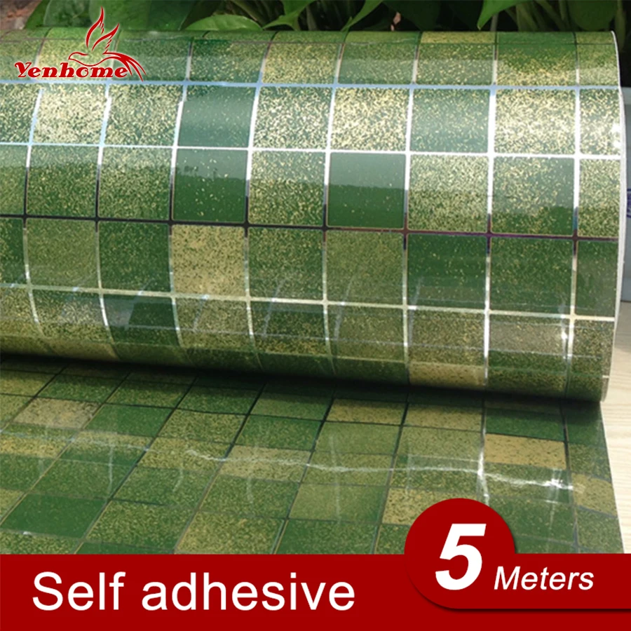5meter pvc mosaic wall paper modern self adhesive wallpaper bathroom kitchen waterproof tile 5meter pvc mosaic wall paper modern self adhesive wallpaper bathroom kitchen waterproof tile