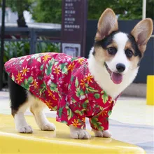 Вельш корги Одежда для собак летняя верхняя одежда для питомца пуделя Бишон Фриз Шнауцер Мопс одежда футболка для собак Французский костюм для бульдога