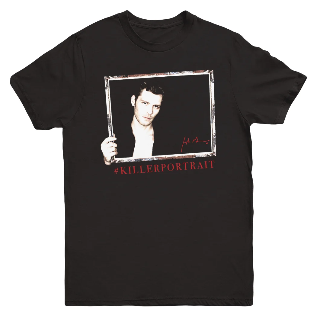 

Summer funny print men tshirt women Joseph Morgans Killer Portrait Tee