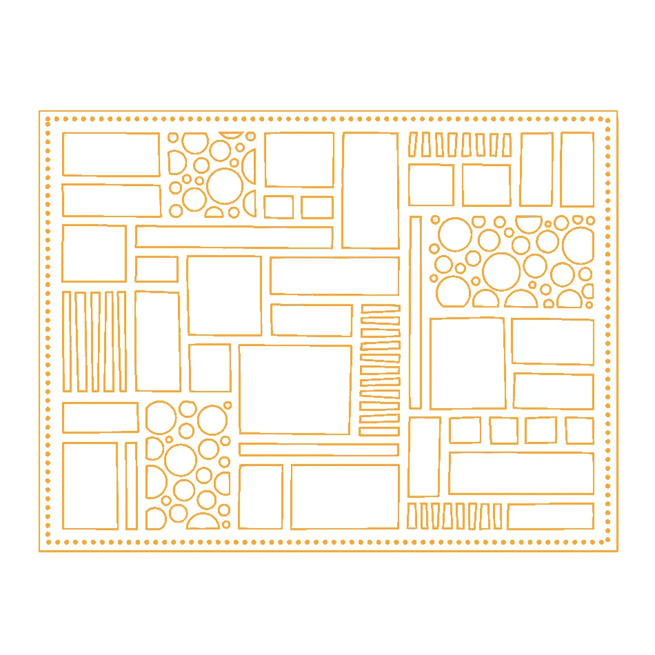 

Eastshape Wacky Box Cutting Stencil Trellis Background Metal Cutting Dies Heart Frame for Scrapbooking Card Paper Craft Stencils