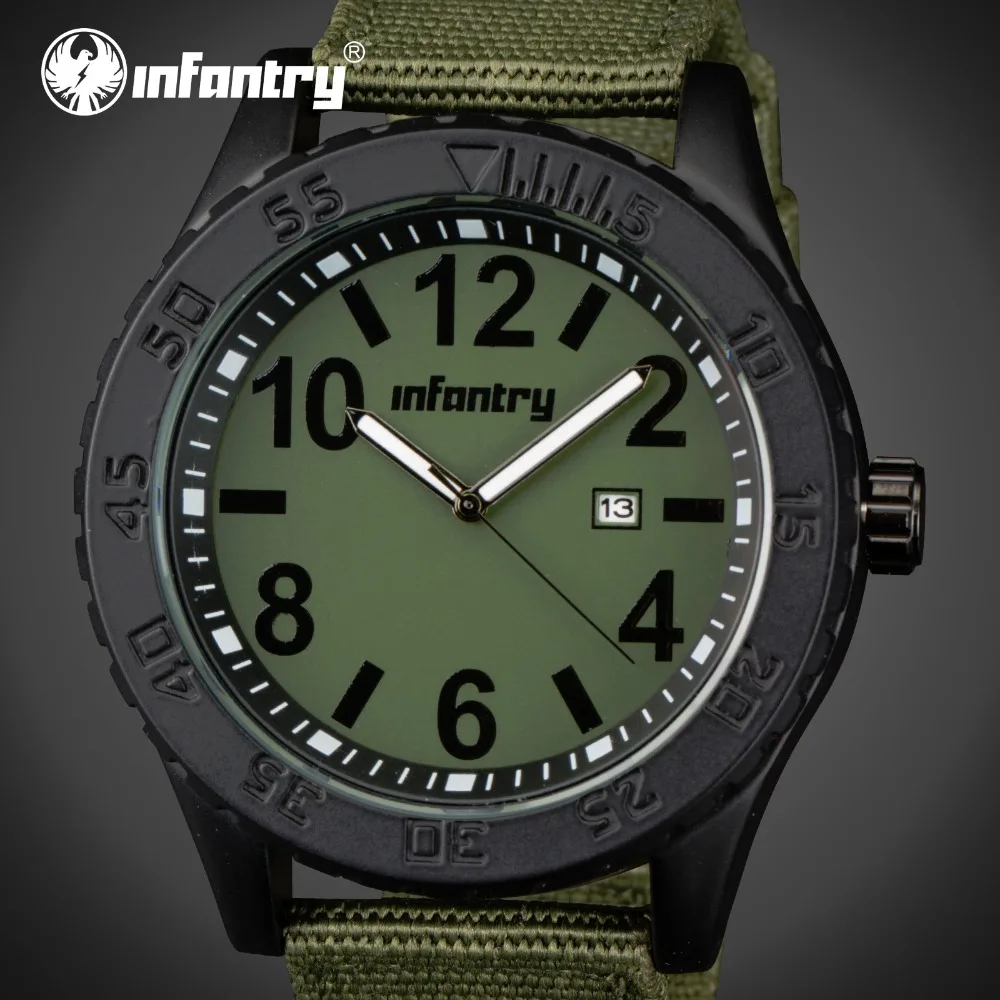 Prix pour Mens montres haut marque de luxe infantry montre à quartz hommes heure date horloge sangle en nylon mode casual armée militaire montre-bracelet Prix pour Mens montres haut marque de luxe infantry montre à quartz hommes heure date horloge sangle en nylon mode casual armée militaire montre-bracelet