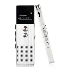 Professional Audio Recorder 8GB Metal Voice Tracker Portable Business Digital Voice Recorder Telephone Recording MP3 Player