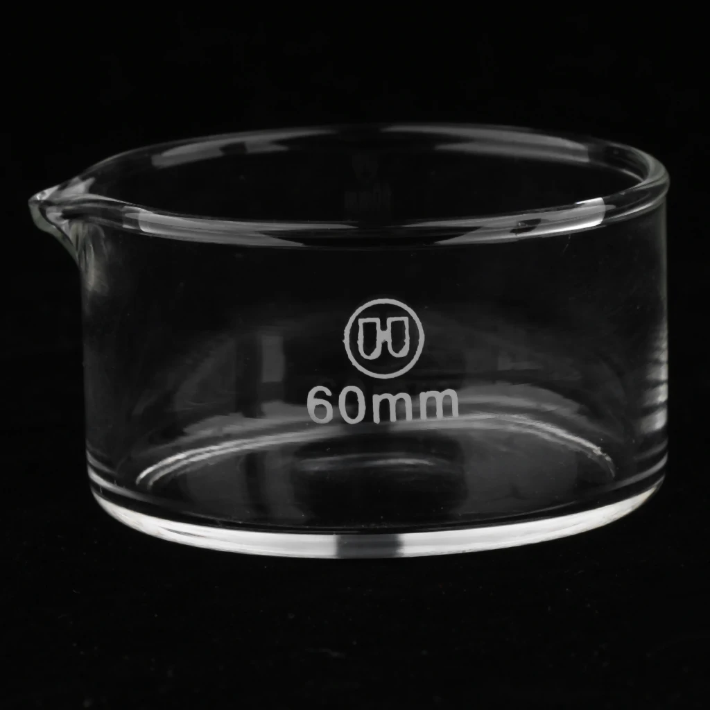 2 шт 60 мм многоразовые стеклянные кристаллизаторы, боросиликат