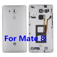 Оригинальная задняя батарея Крышка корпуса с отпечатком пальца для huawei mate 8 mate 8 корпус батареи чехол