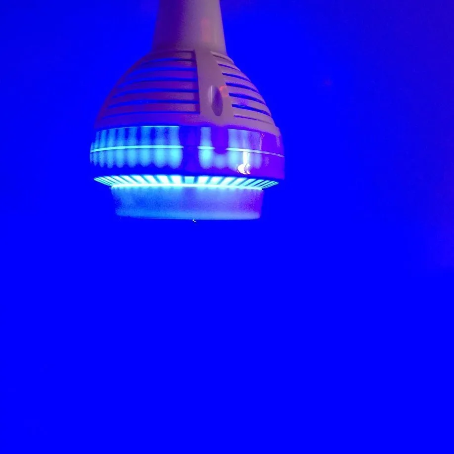 COB Grow 90W Blue LED E27 PAR38 Grow Light for Aquarium and Plant