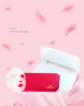 

Mask Heater Skin Companion beauty carry easy make up mirror 3-4 mintemperature suitable Unobstructed pores fast 8W PTC Heating