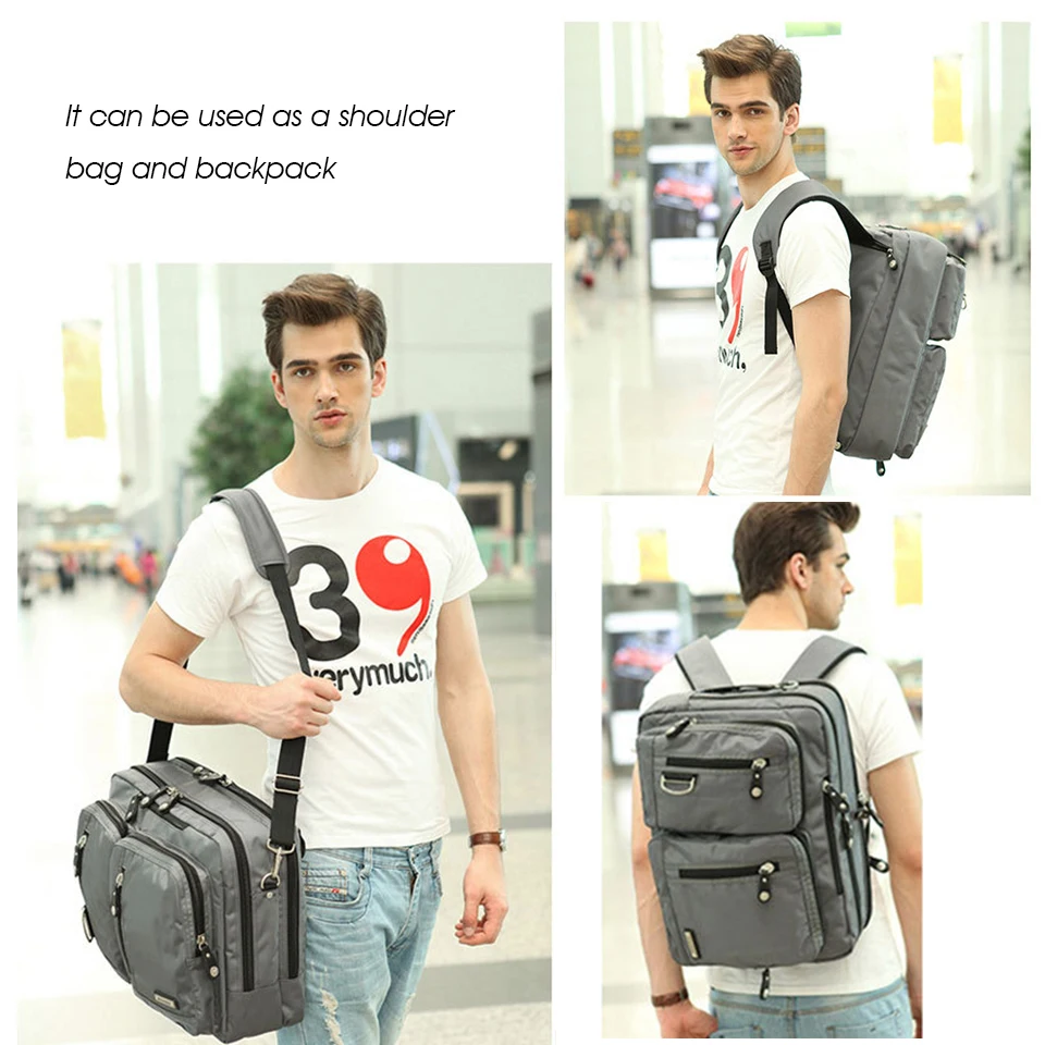  17.3/15 Inch Laptop Briefcase Backpack Messenger Bag Shoulder Bag Laptop Case HandbagFits Up to 17.