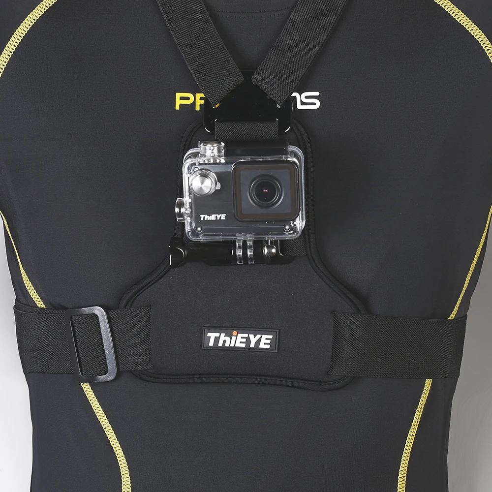 Thieye Adjustable Sports Action Camera Chest Strap DV Mount Band Belt