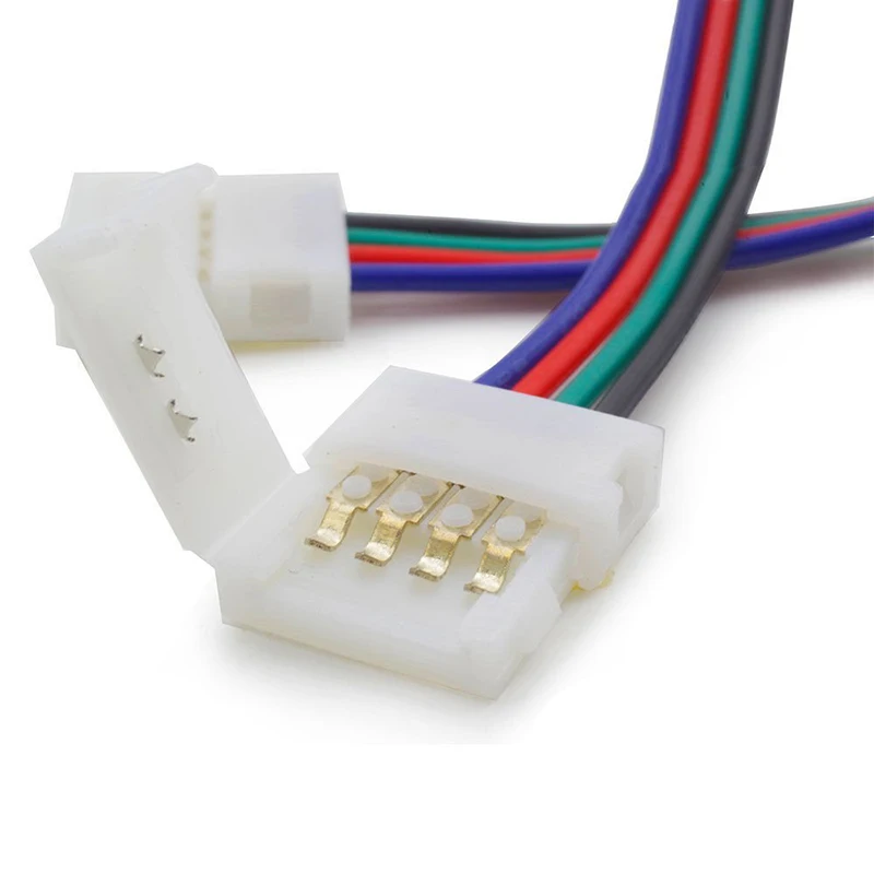 led strip connector 4 pin male