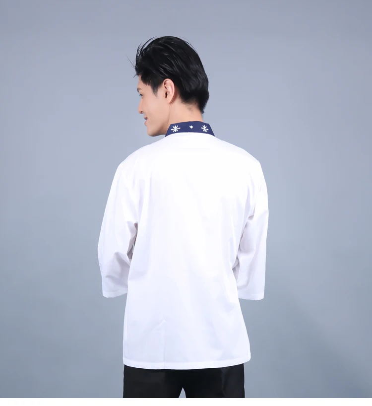 10sets-Hat-Apron-Shirt) Высококачественная удобная рабочая одежда шеф-повара Shou servo Корейская кухня японский ресторан одежда в стиле кимоно