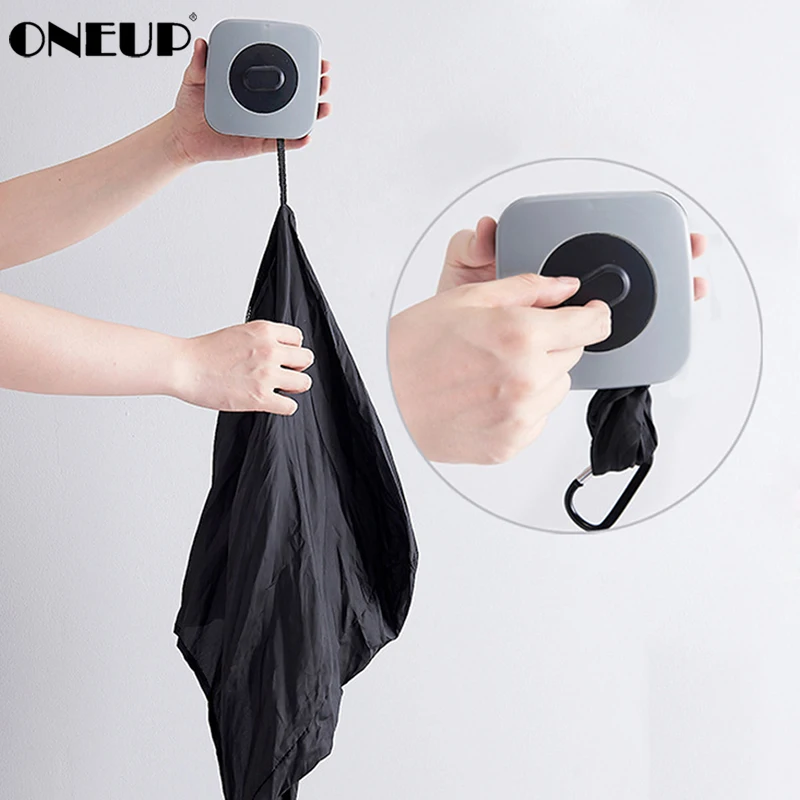 

ONEUP Portable Travel Storage Bag Shopping Bag Rotating Folding Packages Organizer Large Nylon Clothes luggage Organizer Bags